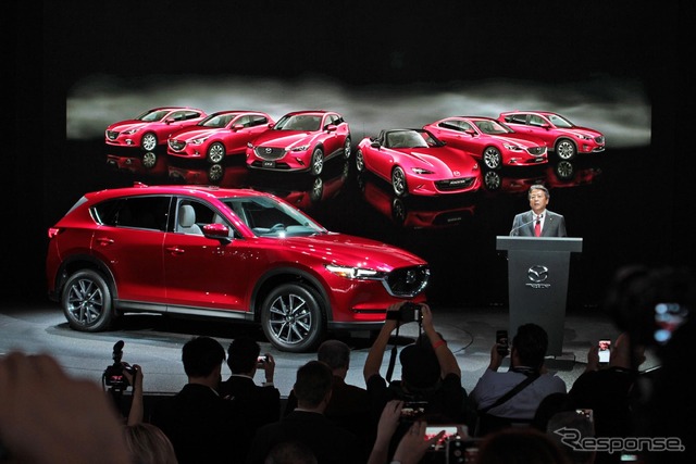 マツダ CX-5 新型(ロサンゼルスモーターショー16)