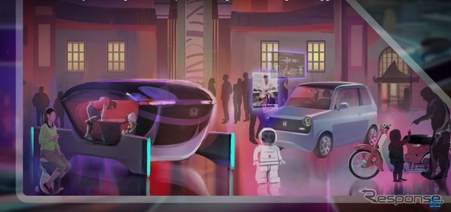 ホンダの2050年の自動運転車