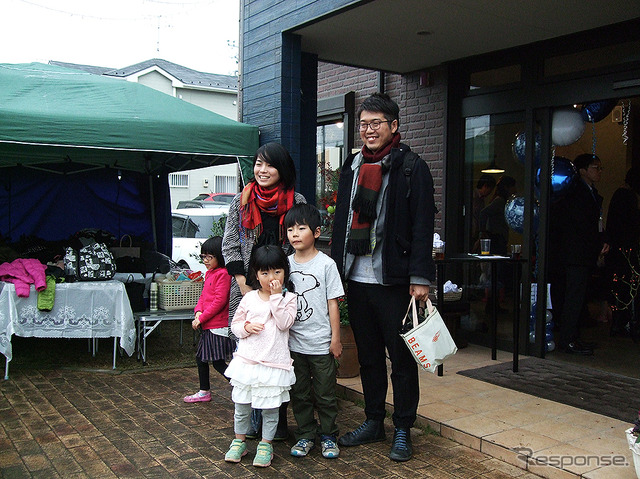 野田線車両基地の街、七光台にオープンした「Meet Up Under the Tree」初日のようす(11月23日)