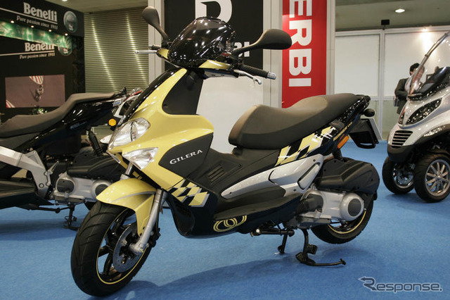 【東京モーターサイクルショー07】写真蔵…ピアジオ