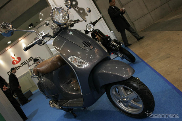 【東京モーターサイクルショー07】写真蔵…ピアジオ