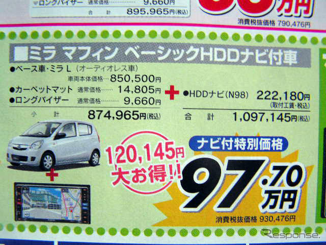 【新車値引き情報】この価格でこの軽 ダイハツの攻勢続く