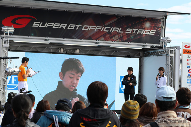 中学生の高野くんが、SUPER GTもてぎ戦で「ZF モータースポーツ・アンバサダー」に挑戦。