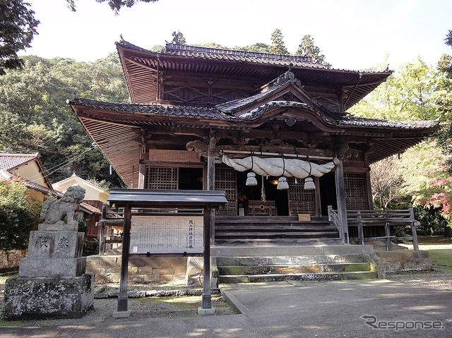 戦国時代から400年余に渡って石見銀山を守ってきた城上神社（きがみじんじゃ）