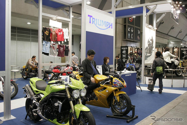 【東京モーターサイクルショー07】写真蔵…トライアンフ