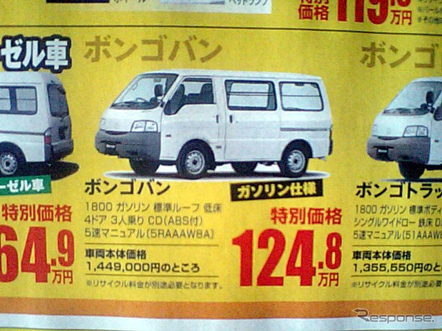 春の陽気に誘われて値引き!! …SUV & RV