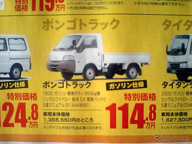 春の陽気に誘われて値引き!! …SUV & RV