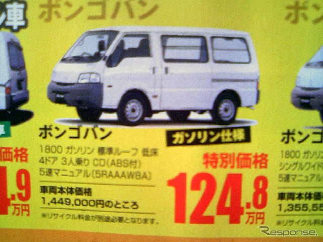 春の陽気に誘われて値引き!! …SUV & RV