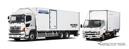日野自動車のハイブリッド商用車