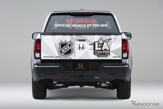 新型ホンダリッジラインのNHLオールスター仕様車