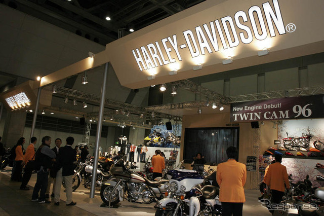 【東京モーターサイクルショー07】写真蔵…ハーレーダビッドソン・続