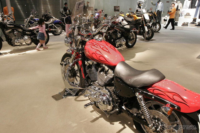 【東京モーターサイクルショー07】写真蔵…ハーレーダビッドソン・続