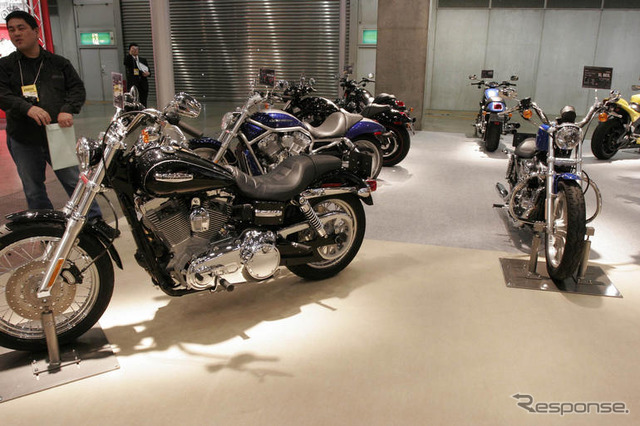 【東京モーターサイクルショー07】写真蔵…ハーレーダビッドソン・続
