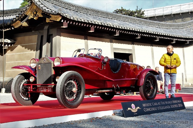 戦前のオープンカー部門 ランチア ラムダティーポ221カッサーロ