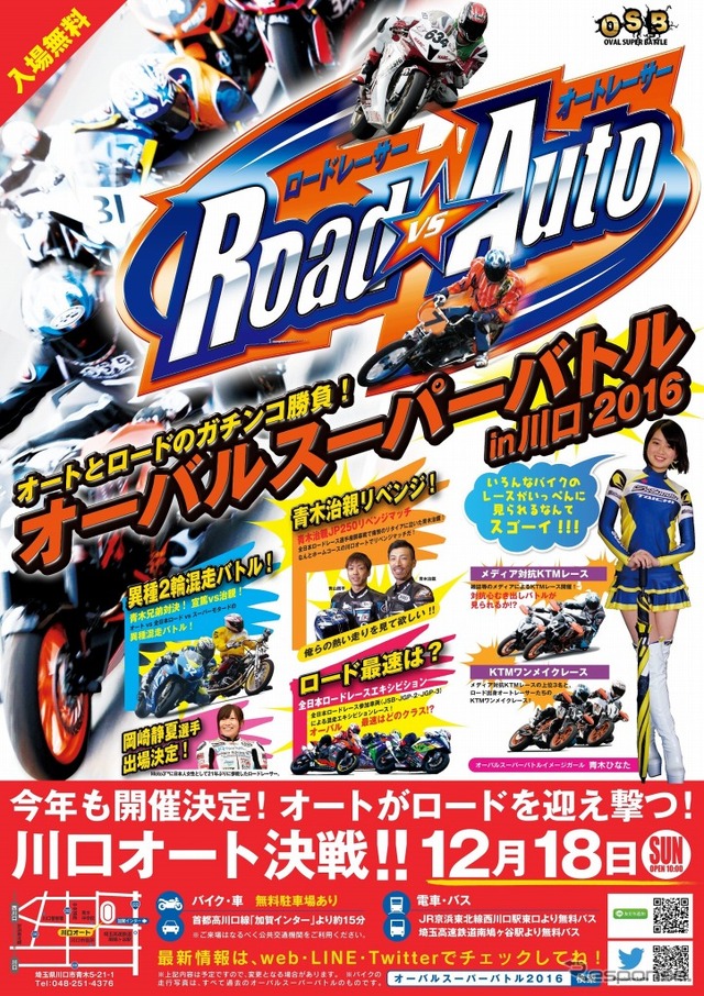 オーバルスーパーバトル in 川口2016