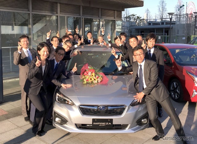 日本カー・オブ・ザ・イヤー 2016-2017はスバル・インプレッサに。　《撮影　三浦和也》
