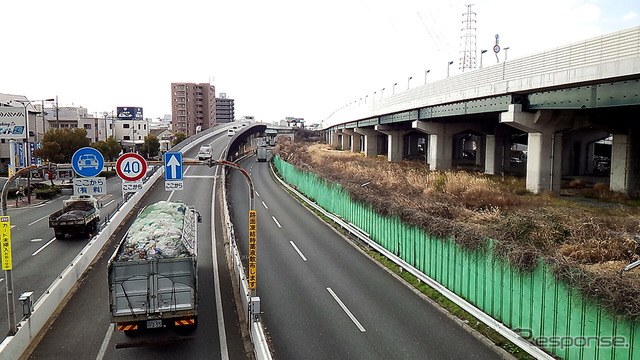 三井アウトレットパーク 大阪鶴見付近