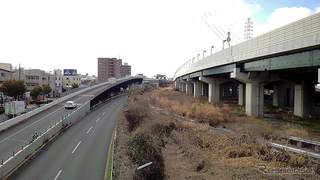 三井アウトレットパーク 大阪鶴見付近