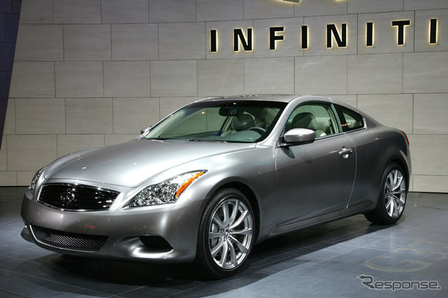 【ニューヨークモーターショー07】G37/スカイライン クーペ…プラス200cc