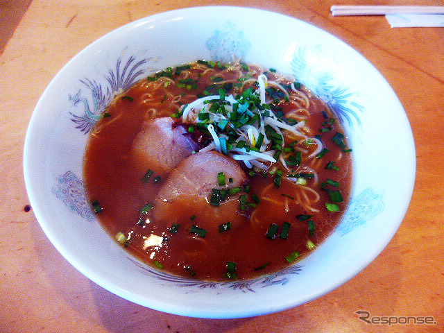 宇品港の広島ラーメン