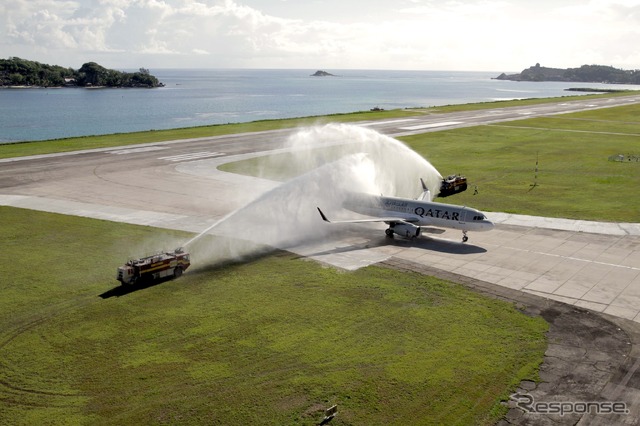 カタール航空、ドーハ＝セーシェル線を開設　Credits: Qatar Airways