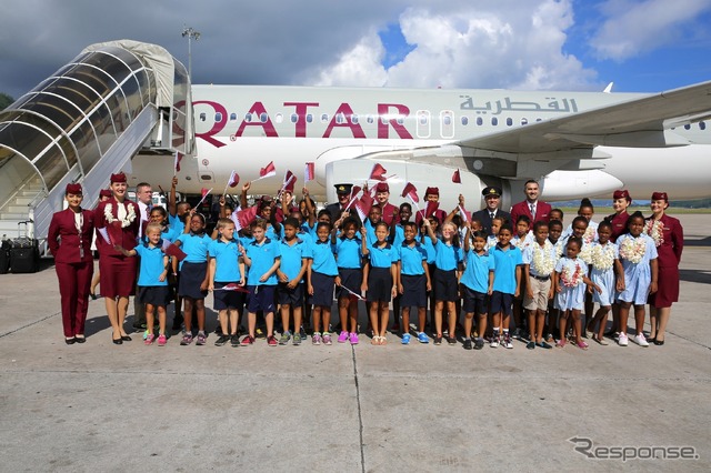 カタール航空、ドーハ＝セーシェル線を開設　Credits: Qatar Airways