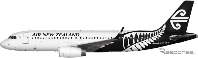 ニュージーランド航空のエアバスA320