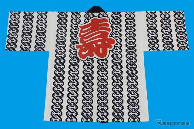 「ハッピーコート」（JALオリジナルはっぴ）