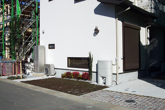 建設中の「浦和美園 E-フォレスト」（12月26日、メディア公開時）