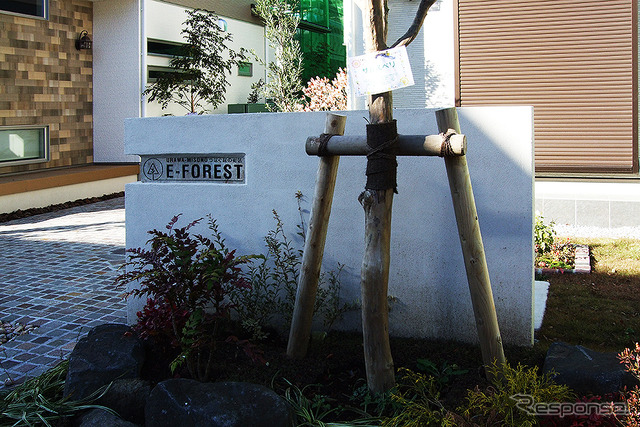 建設中の「浦和美園 E-フォレスト」（12月26日、メディア公開時）