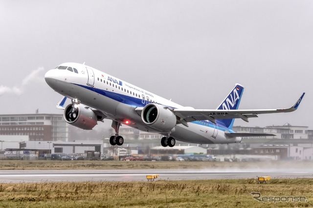 ANAのエアバスA320neo