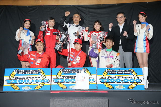 ロードスター・パーティレースIII 日本一決定戦、梅田剛が王座獲得