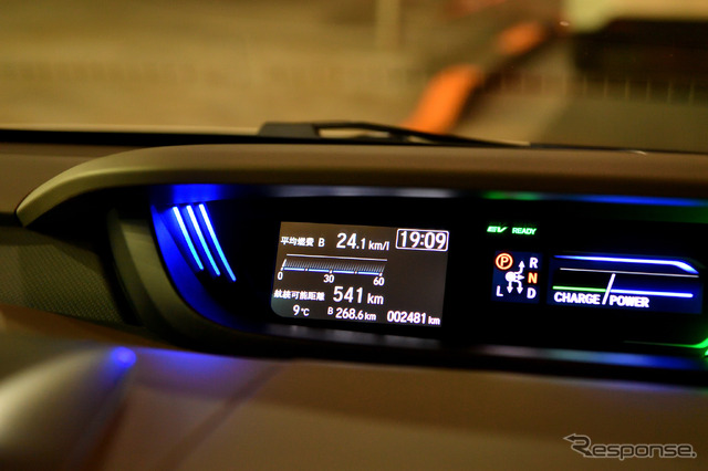 車載の燃費計では24.1km/リットルの数字