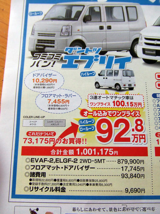 【風薫る値引き情報】このプライスで新車を…スポーツ、ワゴン、SUV