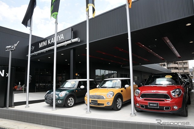 認定中古車を扱うMINI NEXT 刈谷（参考画像）