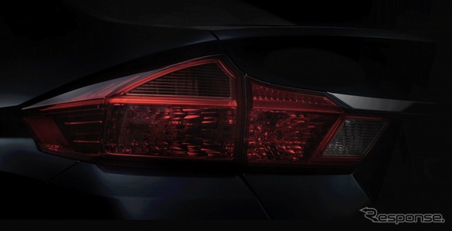 ホンダ・シティ改良新型の予告イメージ