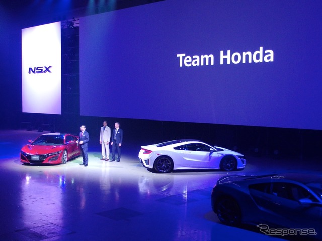 ホンダNSX発表会　〈撮影　高木啓〉