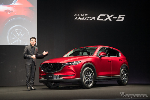 マツダCX-5発表会　《撮影　雪岡直樹》