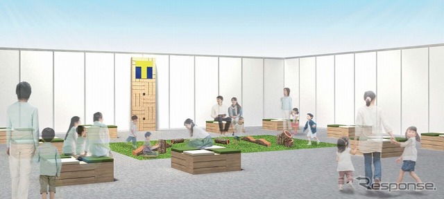 Tチケット入場者とオリジナルTカード保有者限定の特別休憩室のイメージ