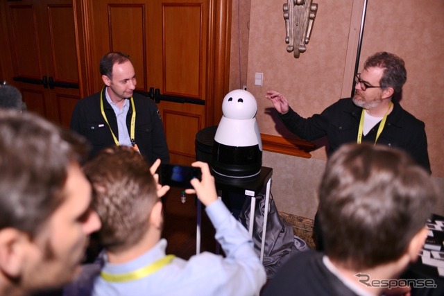 ボッシュが出展したロボットKuri　Picture: Bosch