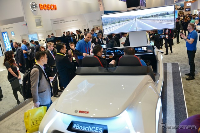 ボッシュの新型コンセプトカー（CES2017）　Picture: Bosch