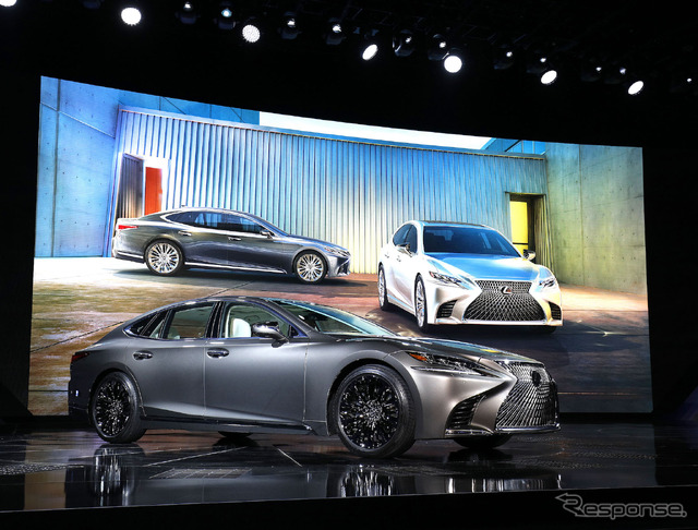 レクサスLS新型(デトロイトモーターショー2017) (c) Getty Images