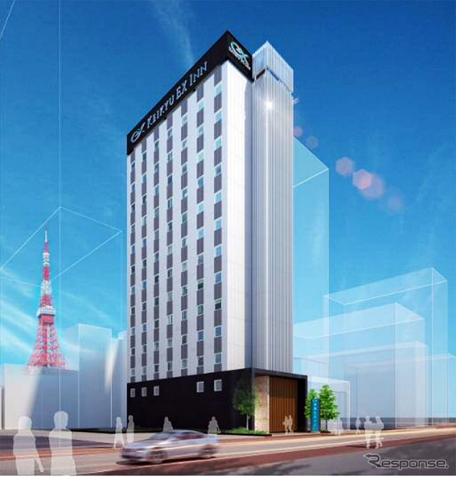 「京急EXイン 浜松町・大門駅前（仮称）」イメージ