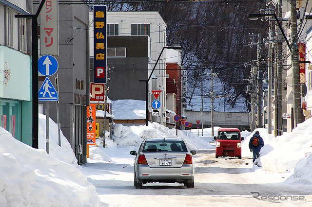 北日本や日本海側は大雪の可能性も(道東、2014年積雪時のイメージ)
