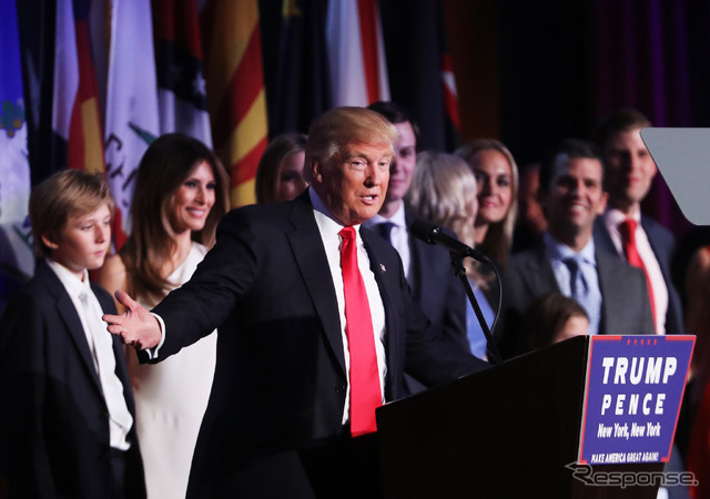 トランプ次期米大統領　(c) Getty Images