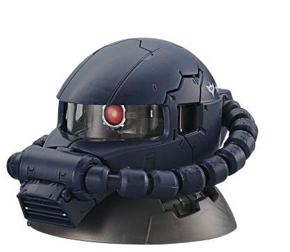 カプセルレスなガシャポン! 約100mmの「ザクヘッド」ディスプレイがワンコインで登場