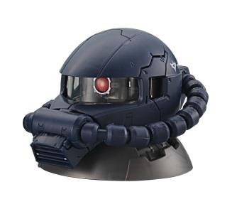 カプセルレスなガシャポン! 約100mmの「ザクヘッド」ディスプレイがワンコインで登場