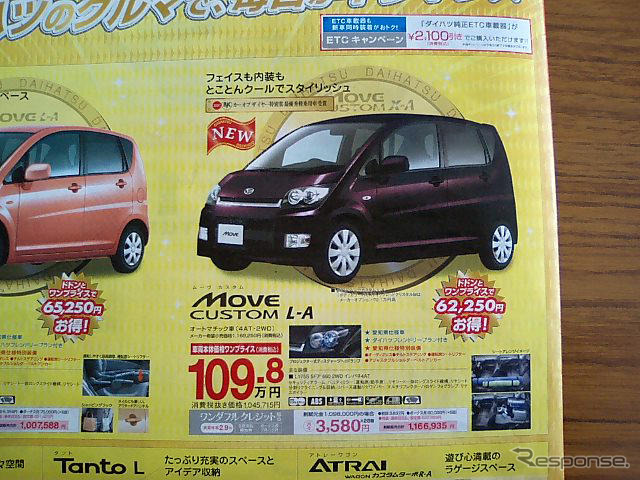 【おはよう値引き情報】ダイハツの攻勢が続く…軽自動車