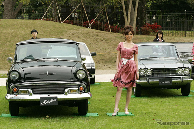 【スカイライン50周年】写真蔵@東京ミッドタウン・ガーデン