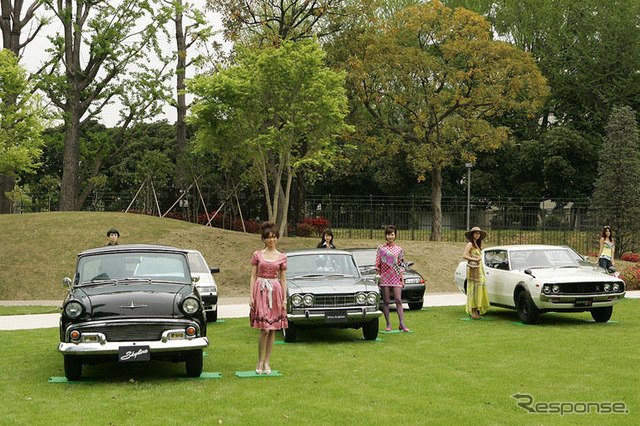 【スカイライン50周年】写真蔵@東京ミッドタウン・ガーデン